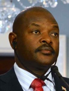 Perezida Petero Nkurunziza