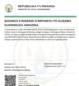 ITANGAZO