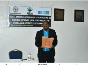 Gashumba Damascene uhagararayi umuryango wita kubidukikije, amadhyamba n'amajyambere y'icyaro(REDO)