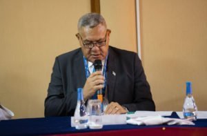 the Commonwealth Secretariat and the Fiji Government in the margins of the summit, High Commissioner Jitoko Tikolevu