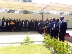 Abanyeshuri ba ILPD basuye aharuhukiye imibiri y'inzirakarengane z'abatutsi bazize jenoside yakorewe abatutsi muri Mata 1994