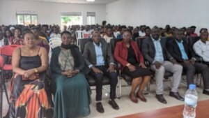 abayobozi b'umurenge wa mwulire, abayobozi b'ibigo by'amashuri n'abarimu mu munsi mukuru wa mwarimu.