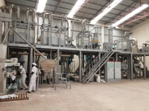 l’usine de transformation céréalière mahwi