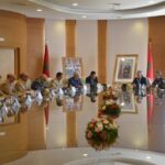 Rabat : Sur Hautes Instructions Royales, M. Bourita et M. Loudyi reçoivent le Haut représentant du Conseil de paix pour Gaza.